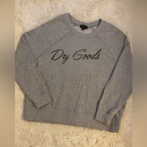 Emerland Sundae Dry Goods gray sweater